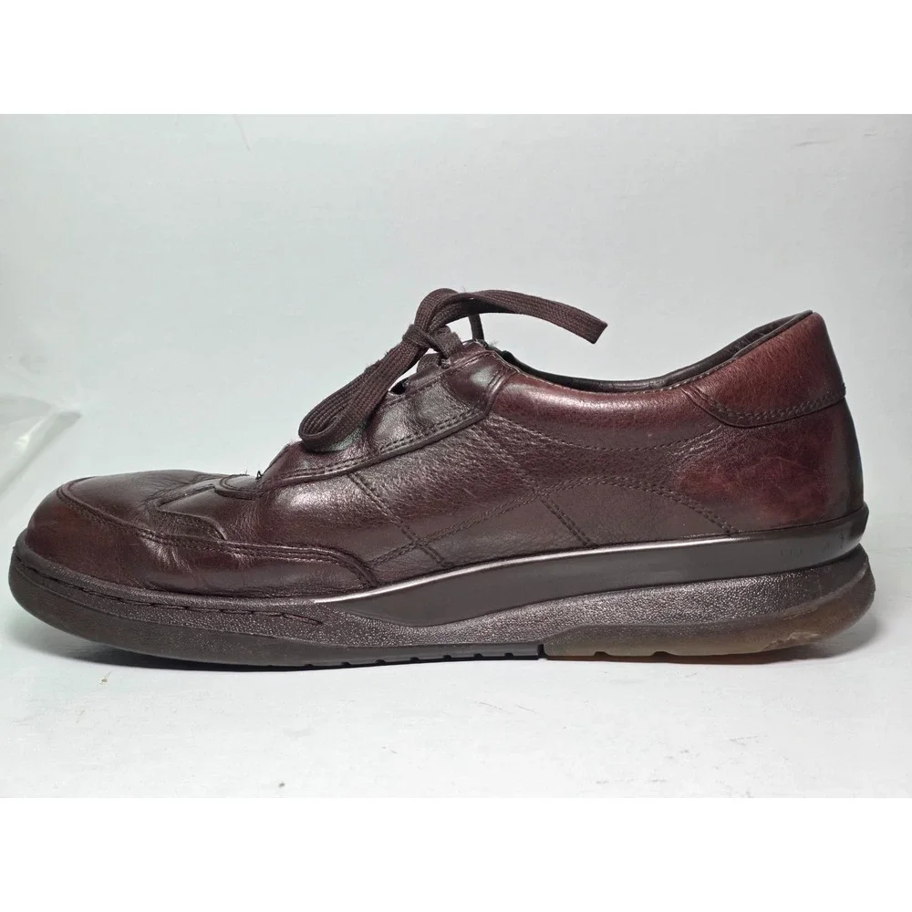 Mephisto Match Run Off Air Jet Men's Sneakers Size 9 Brown Leather‎ Shoes France